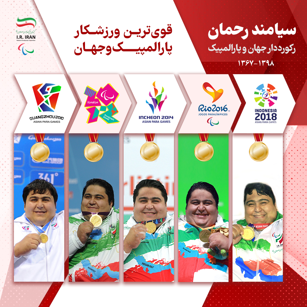 افتخارات زنده‌یاد سیامند رحمان